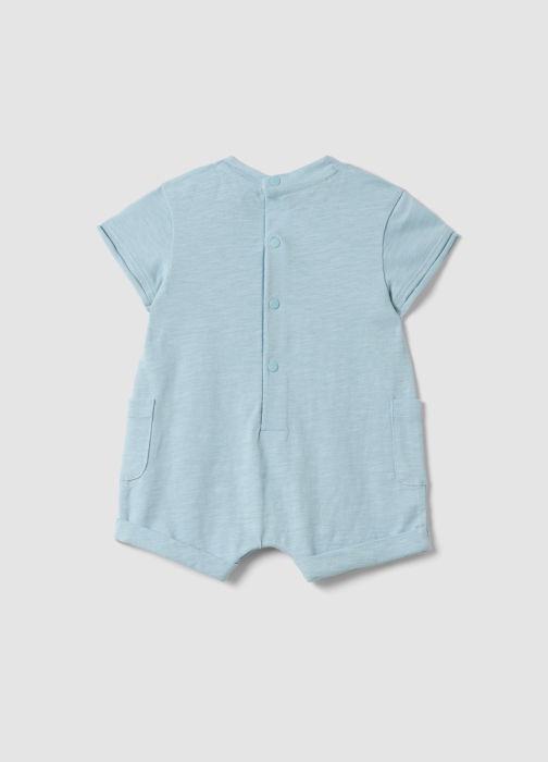 Salopeta Sterling Blue Baieti 0-9 Luni [2]