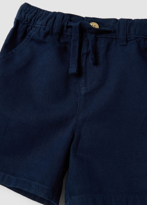 Комплект Рубашка/Шорты Для Мальчиков White/Blue  9-36 Месяцев [3]