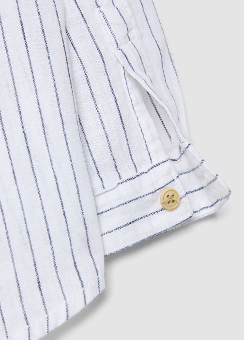 Комплект Рубашка/Шорты Для Мальчиков White/Blue  9-36 Месяцев [4]