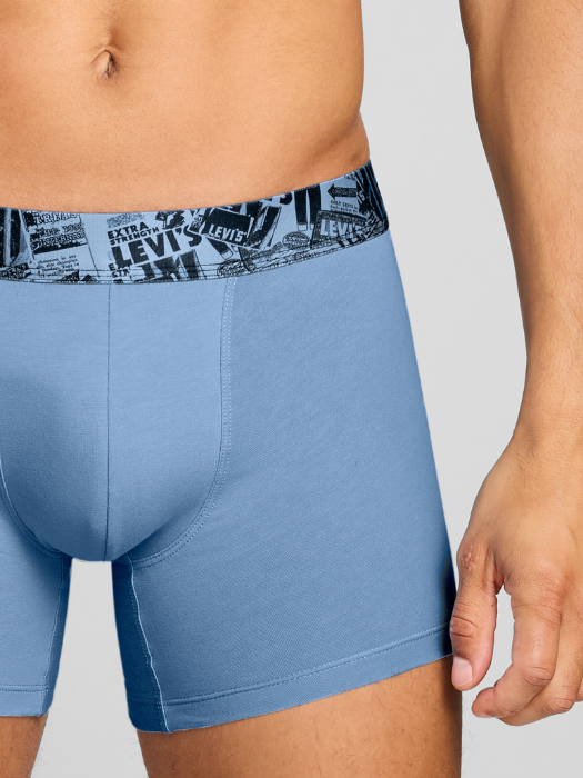 Set Lenjerie Albastra Barbati [5]