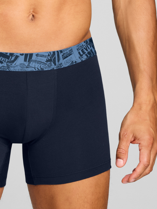 Set Lenjerie Albastra Barbati [8]