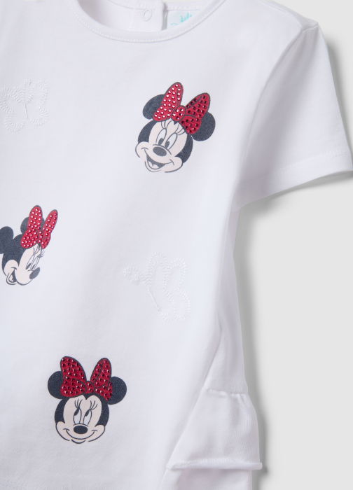 Set Tricou+Jogger White/Red Fete 9-36 Luni [3]