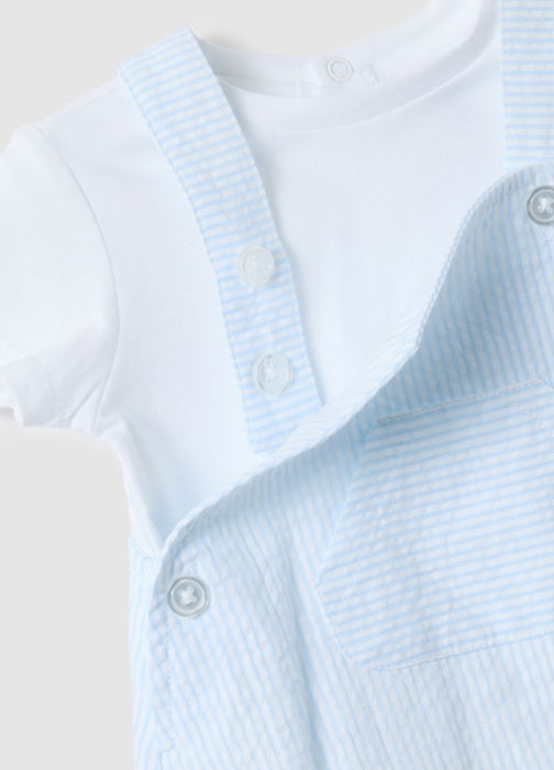 Комплект Футболка + Шорты Для Мальчиков Белый 0-9 Месяцев [3]