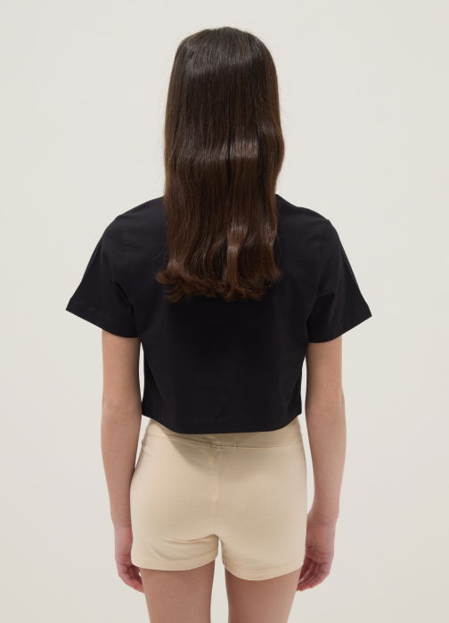 Set Tricou+Sorti Black/Beige Fete 10-15 Ani [2]