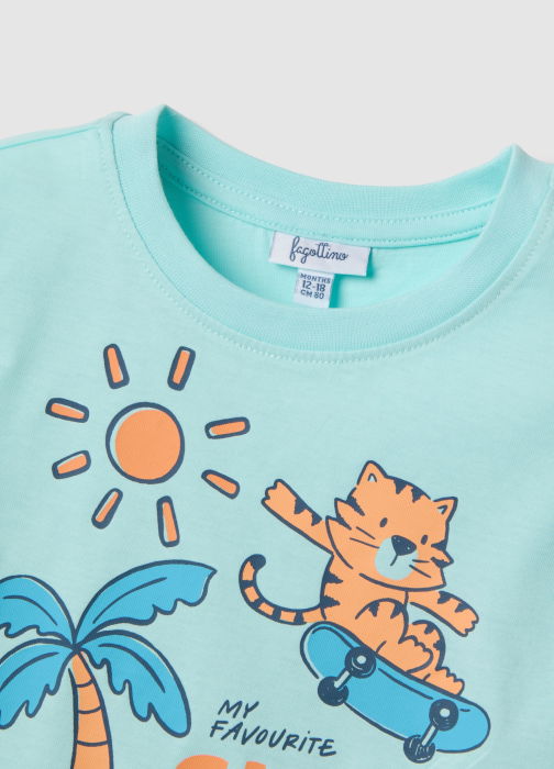 Комплект Футболка+Шорты Для Мальчиков Blue Light 9-36 Месяцев [3]