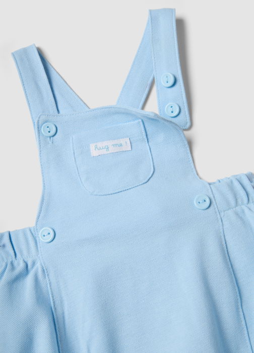 Set Tricou + Sorti Light Blue Baieti 0-9 Luni [4]