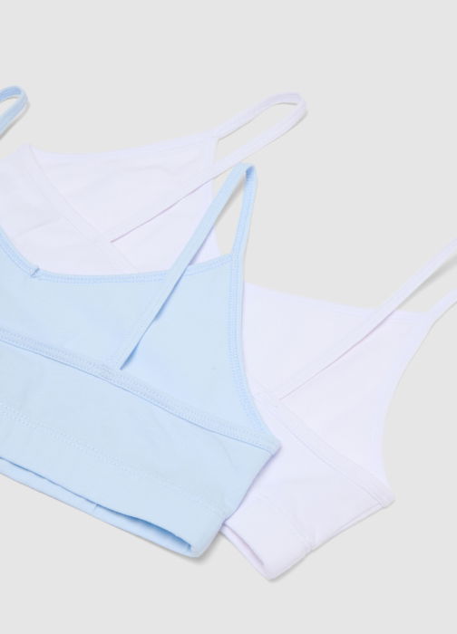 Бюстгальтер Для Девочек White/Lt Blue 10-15 Лет [4]