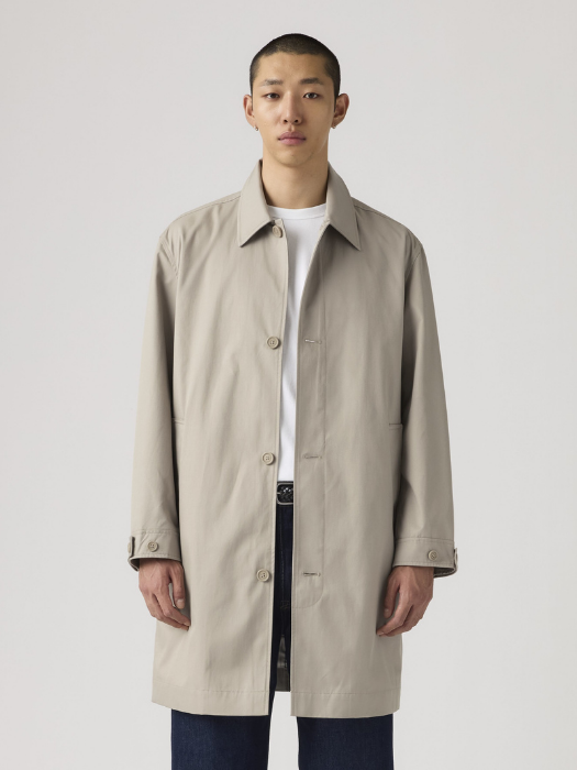 Мужской Тренчкот Бежевый Regular [3]