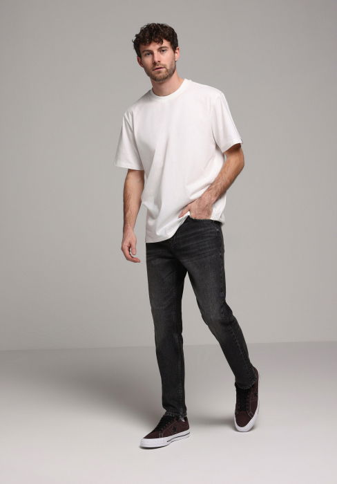 Tricou Alb Comfort Barbati [3]