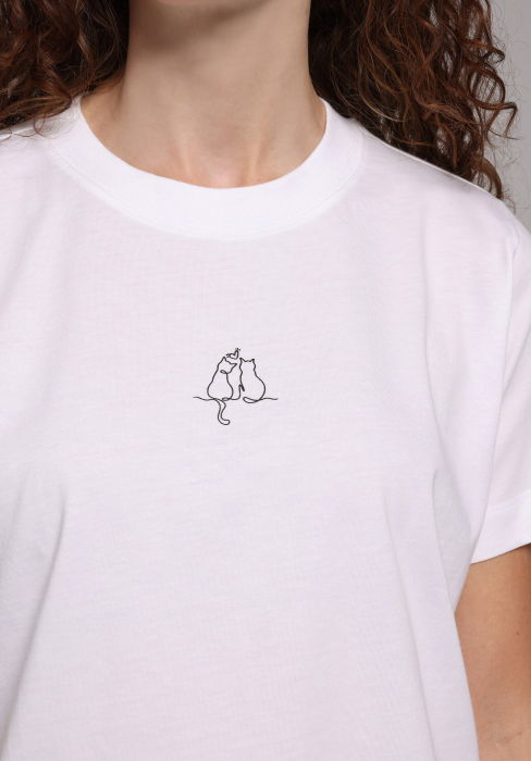 Tricou Alb Femei [3]