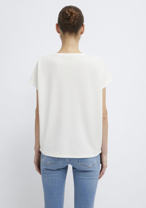 Женская Футболка Белая  [5]