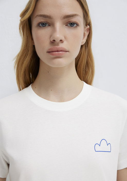 Женская Футболка Белая  [7]