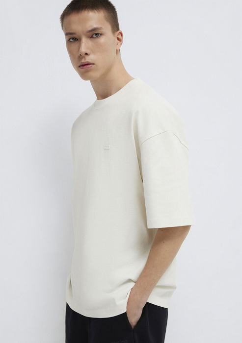 Мужская Футболка Белая Oversize [2]