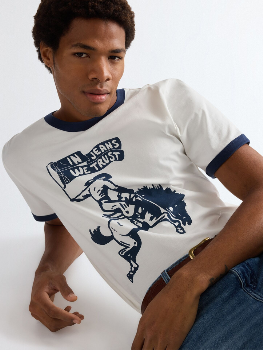 Tricou Alb Regular Barbati [5]