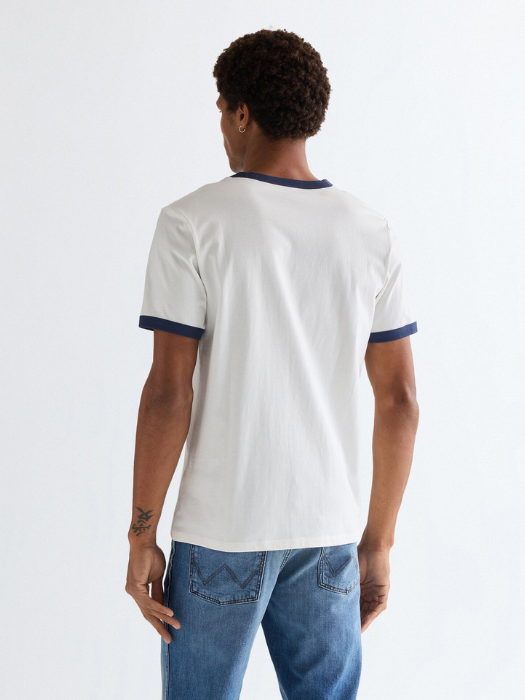 Tricou Alb Regular Barbati [6]