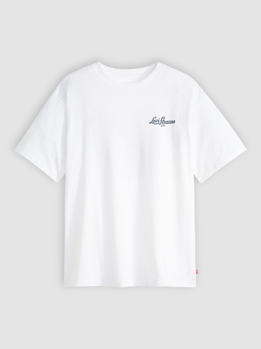 Tricou Alb Relaxed Barbati [5]