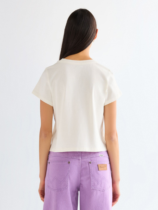 Tricou Alb Slim Femei [5]