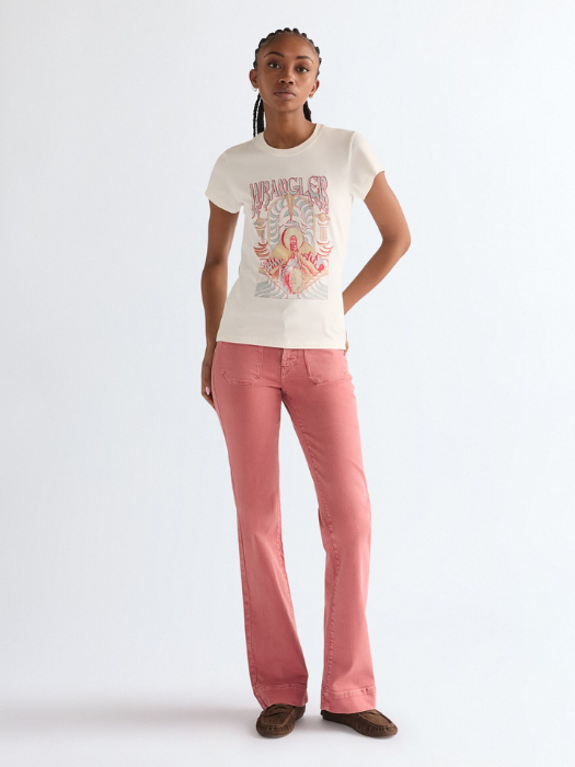 Женская Футболка Белая Slim [5]