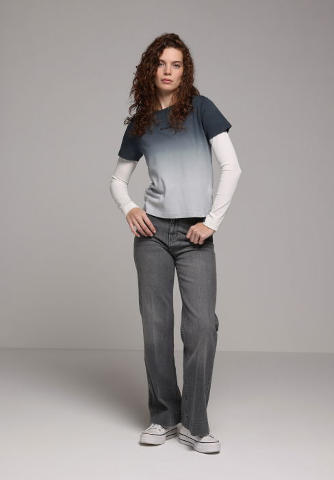 Женская Футболка Синяя [3]