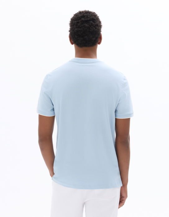 Tricou Albastru Regular Barbati [3]