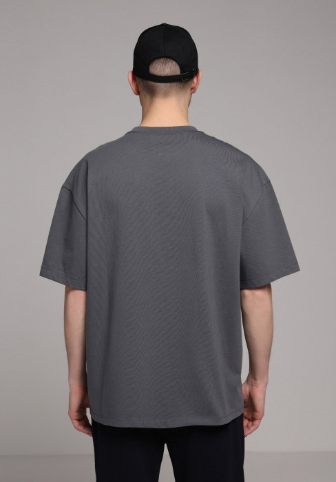 Tricou Gri Inchis Barbati [2]