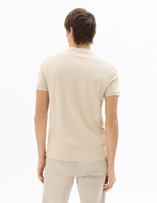 Tricou Bej Regular Barbati [3]