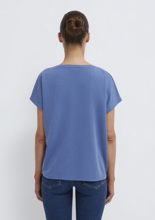 Женская Футболка Синяя  [5]