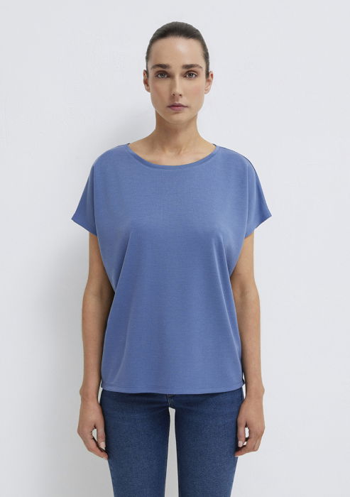 Женская Футболка Синяя  [3]