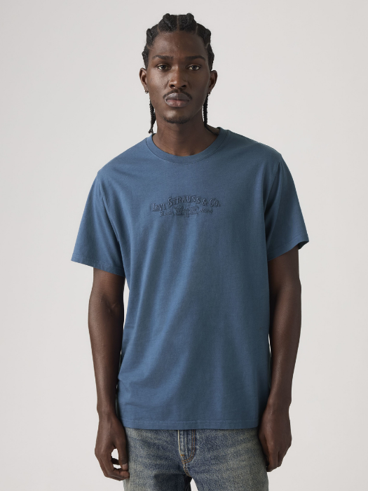 Tricou Blue Relaxed Barbati [3]