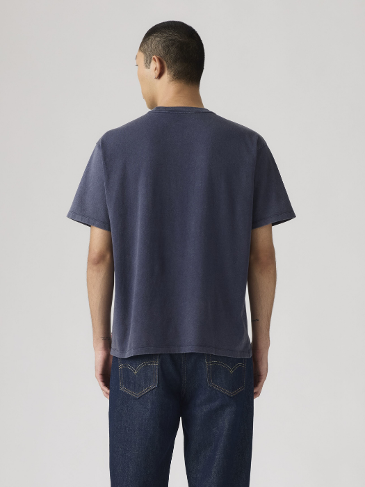Tricou Blue Relaxed Barbati [4]
