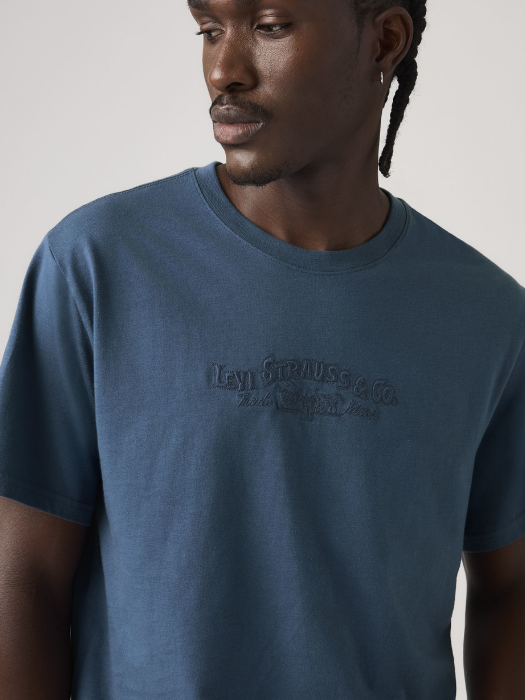 Tricou Blue Relaxed Barbati [2]