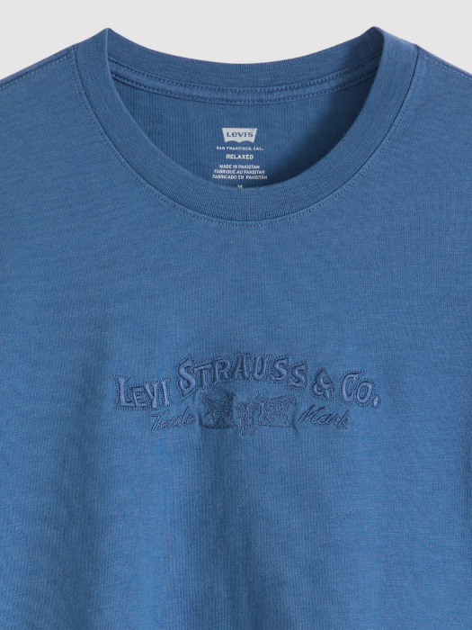 Tricou Blue Relaxed Barbati [6]