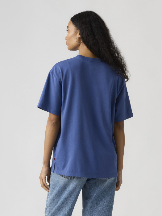 Tricou Albastru Relaxed Femei [4]