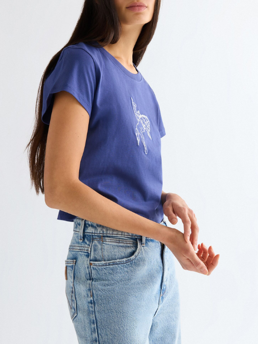 Tricou Blue Slim Femei [5]