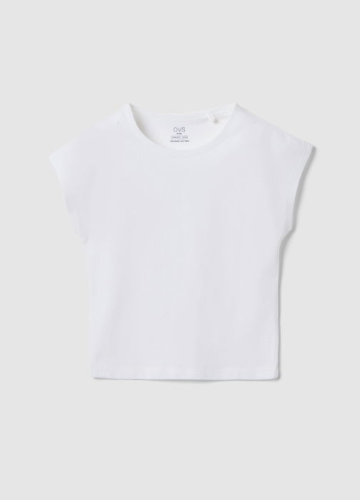 Tricou Bright White Fete 10-15 Ani [4]