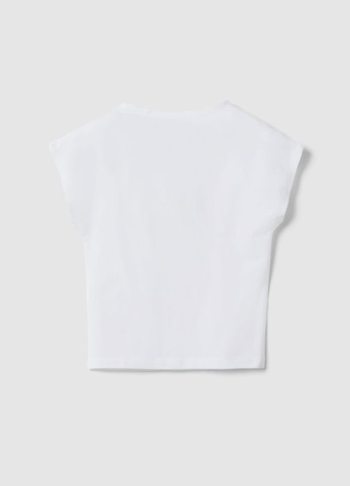 Tricou Bright White Fete 10-15 Ani [5]