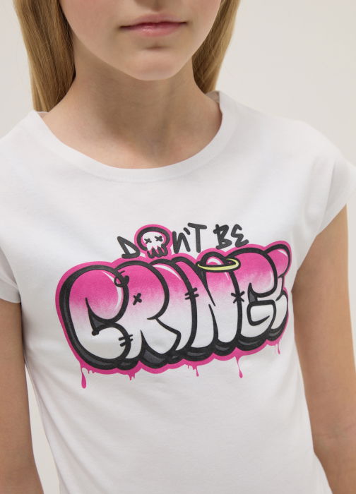 Футболка Для Девочек Brilliant White 10-15 Лет [3]
