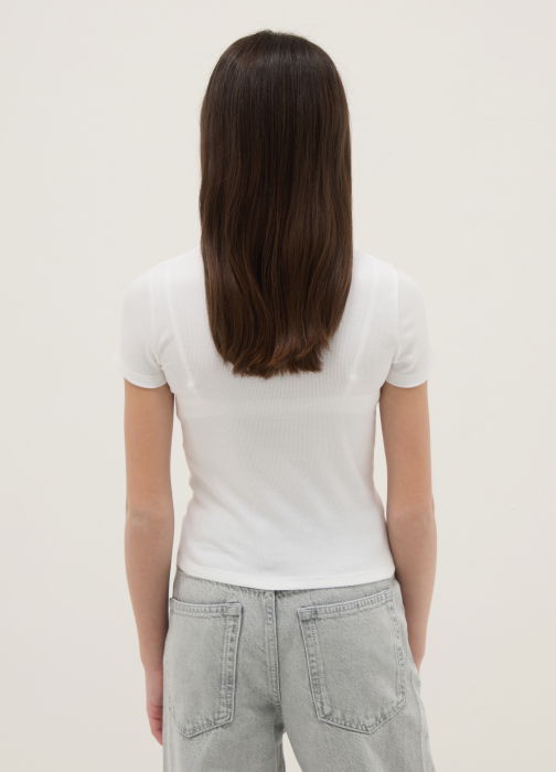 Футболка Для Девочек Brilliant White 10-15 Лет [2]