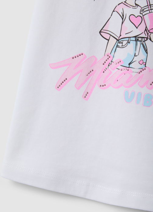 Tricou Brilliant White Fete 3-10 Ani [4]