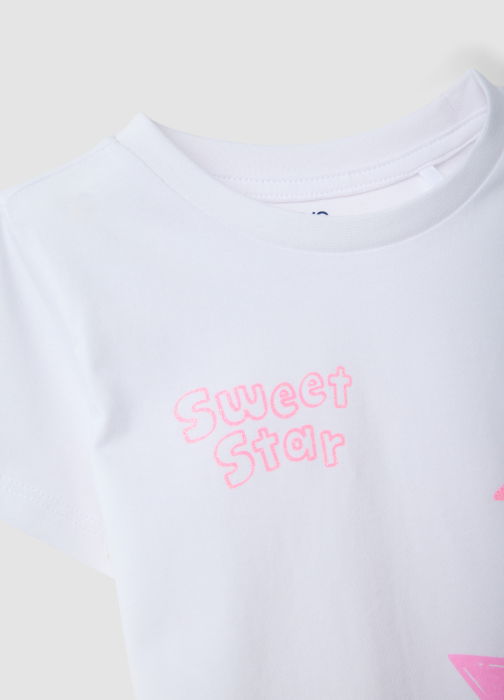 Футболка Для Девочек Brilliant White 3-10 Лет [3]