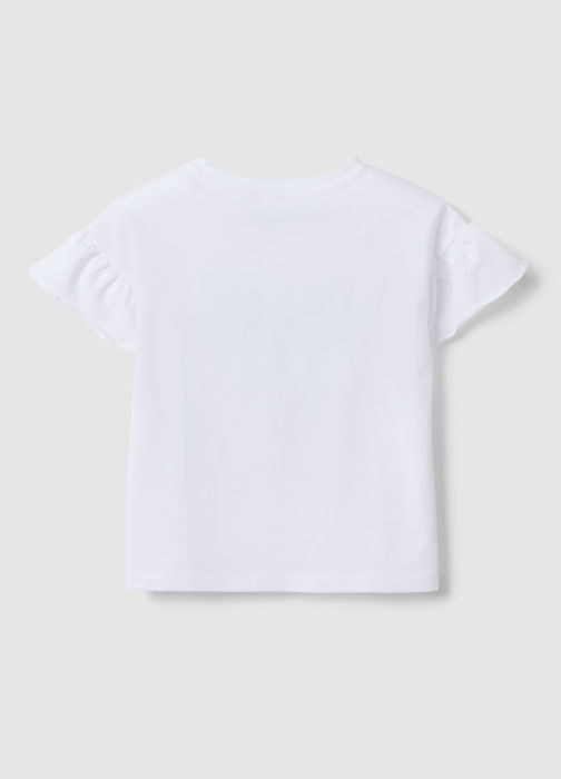 Футболка Для Девочек Brilliant White 3-10 Лет [2]