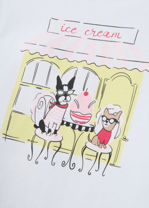 Tricou Brilliant White Fete 3-10 Ani [4]