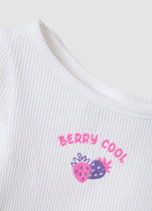 Tricou Brilliant White Fete 3-10 Ani [3]