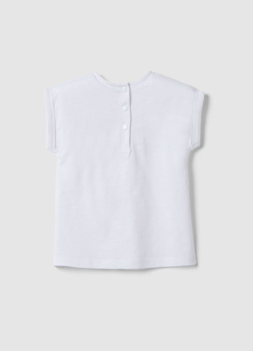 Футболка Для Девочек Brilliant White 9-36 Месяцев [2]