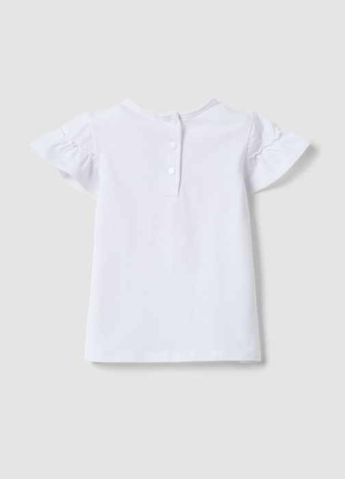 Футболка Для Девочек Brilliant White 9-36 Месяцев [2]