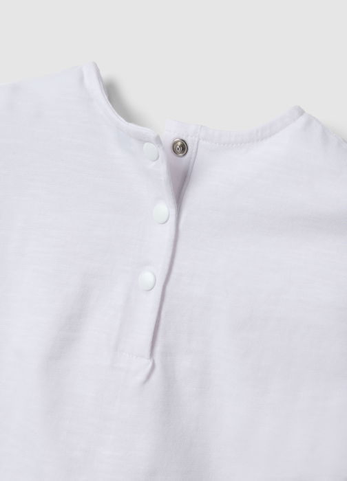 Футболка Для Девочек Brilliant White 9-36 Месяцев [4]