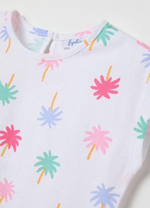 Футболка Для Девочек Brilliant White 9-36 Месяцев [3]