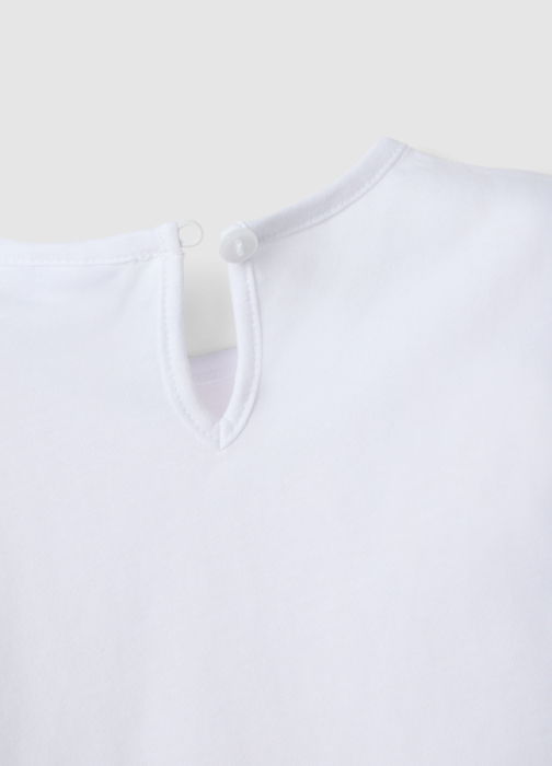 Футболка Для Девочек Brilliant White 9-36 Месяцев [4]