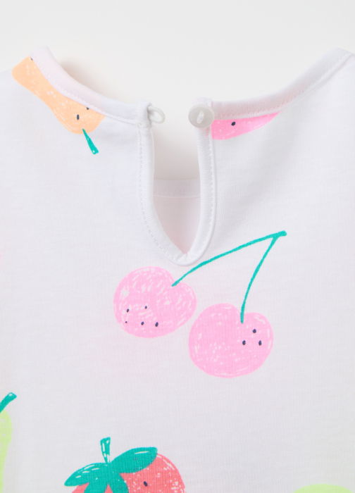 Футболка Для Девочек Brilliant White 9-36 Месяцев [4]