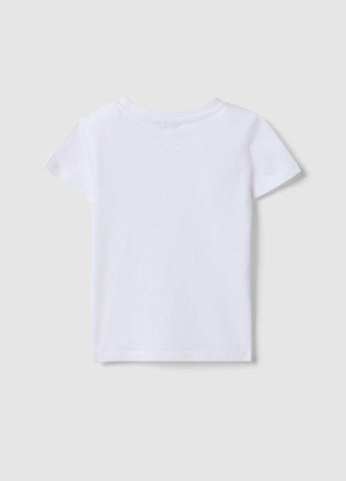 Футболка Для Девочек Brilliant White 9-36 Месяцев [2]